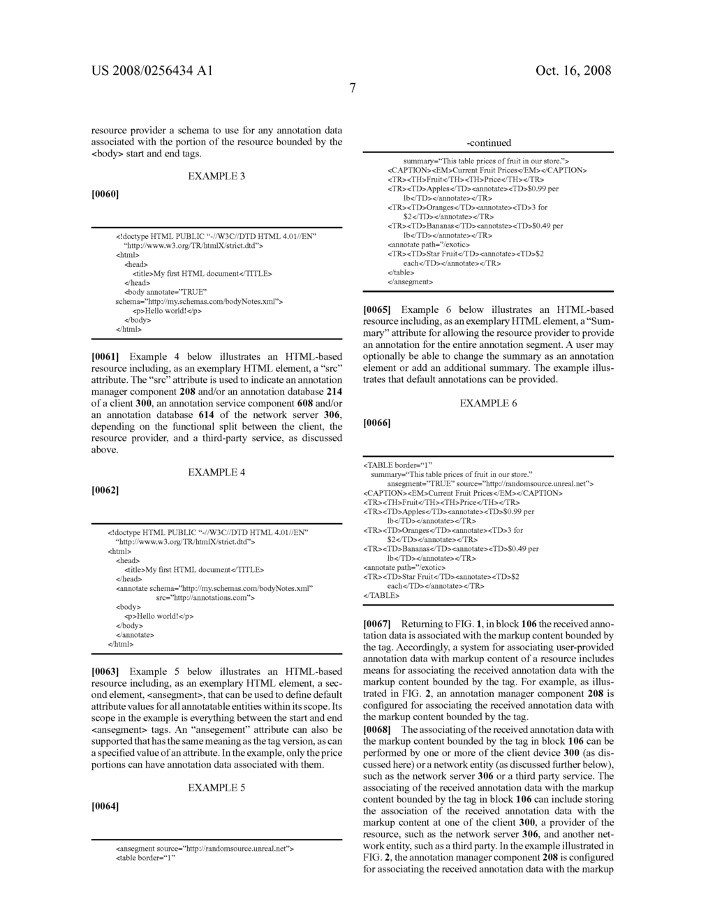 Methods, Systems, And Computer Program Products For Associating User-Provided Annotation Data With Markup Content Of A Resource - diagram, schematic, and image 16