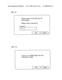 Control apparatus, program, computer-readable storage medium, imaging apparatus control system, and control method diagram and image