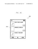 Mobile terminal and method for displaying detailed information about DRM contents diagram and image