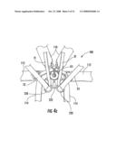 Multi-point tethering system for head and neck restraint devices diagram and image