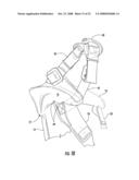 Multi-point tethering system for head and neck restraint devices diagram and image