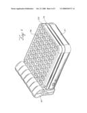 Inflatable Two Chamber Bed with Raised Headboard diagram and image