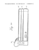 Inflatable Two Chamber Bed with Raised Headboard diagram and image