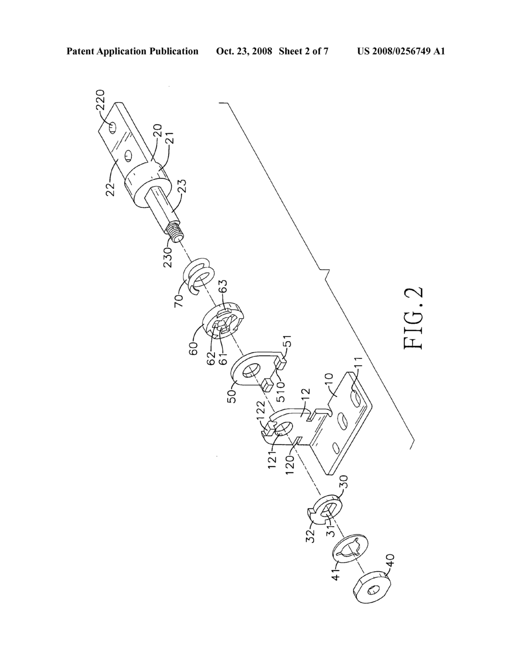 TRIPLE POSITIONING HINGE - diagram, schematic, and image 03