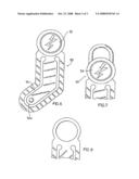 Clip for interconnecting garments diagram and image