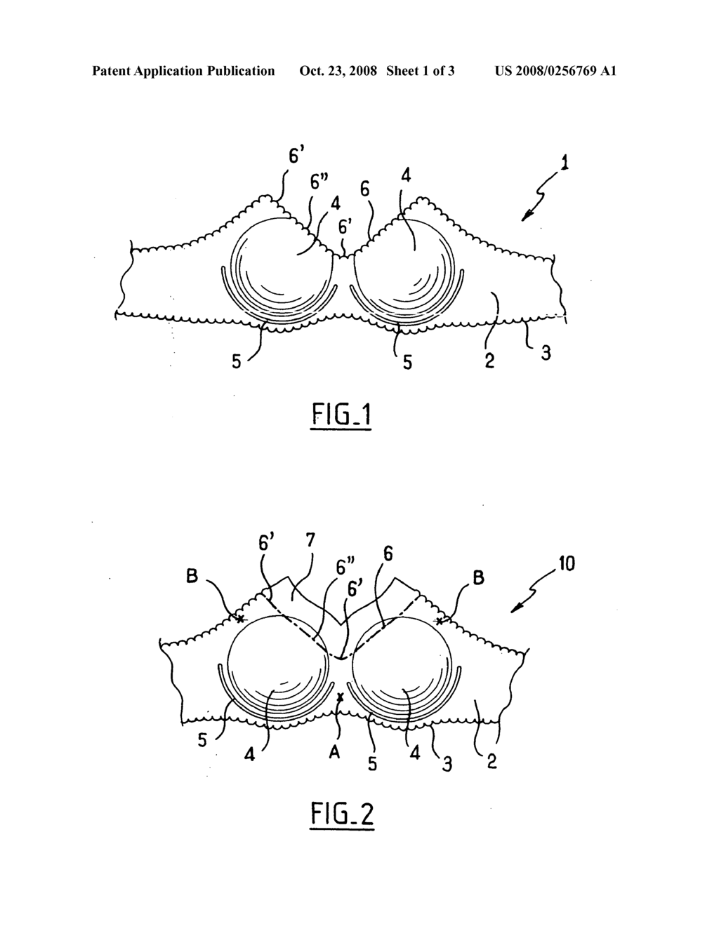 Method and Device for Treating, Especially Cutting, a Shaped Flexible Textile, Especially a Bra - diagram, schematic, and image 02