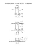 FASTENER DEVICE FOR FASTENING TWO COMPONENTS diagram and image