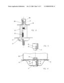 FASTENER DEVICE FOR FASTENING TWO COMPONENTS diagram and image