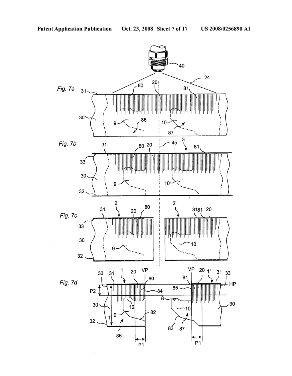 Floor panel with sealing means - diagram, schematic, and image 08