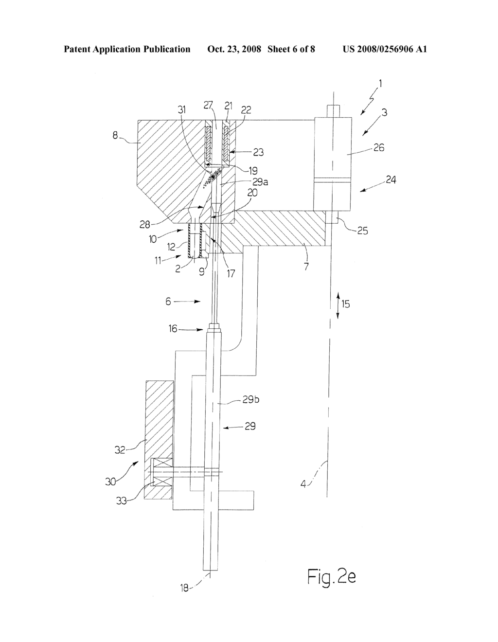 METHOD AND MACHINE FOR FILLING CAPSULES OR SIMILAR WITH AT LEAST ONE PRODUCT, IN PARTICULAR A PHARMACEUTICAL PRODUCT IN GRANULES - diagram, schematic, and image 07