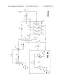 Hydrocarbon recovery and light product purity when processing gases with physical solvents diagram and image