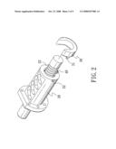 Ball screw with a changeable oil-storage unit diagram and image