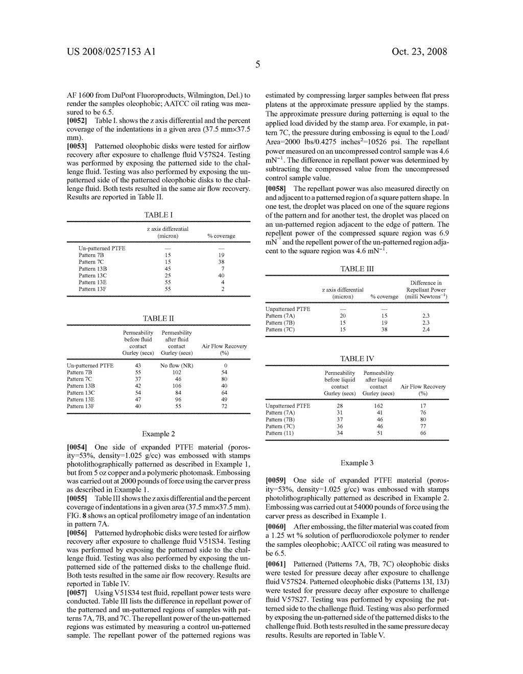 Patterned Porous Venting Materials - diagram, schematic, and image 12