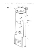 Air/Oil Separator and Inlet Baffle Arrangement diagram and image