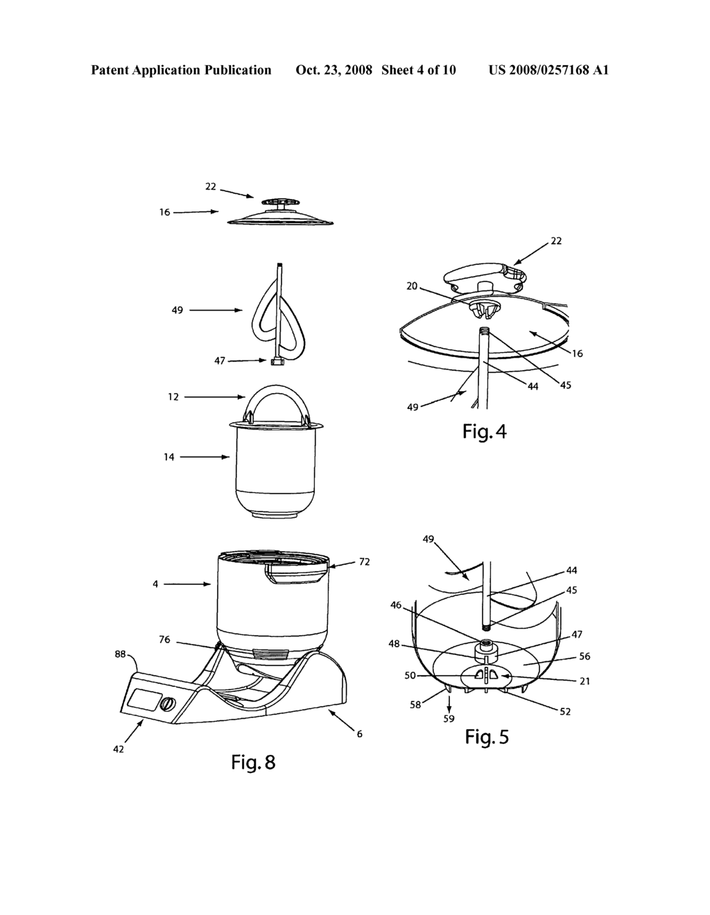 DEVICE FOR STIRRING AND COOKING FOOD - diagram, schematic, and image 05