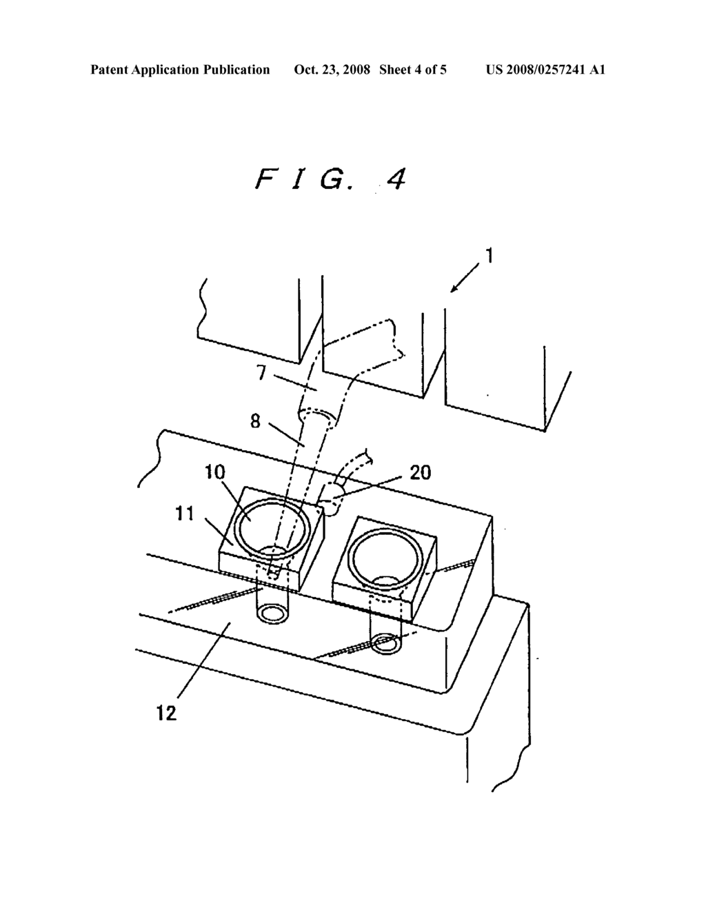 Threading device of sewing machine - diagram, schematic, and image 05