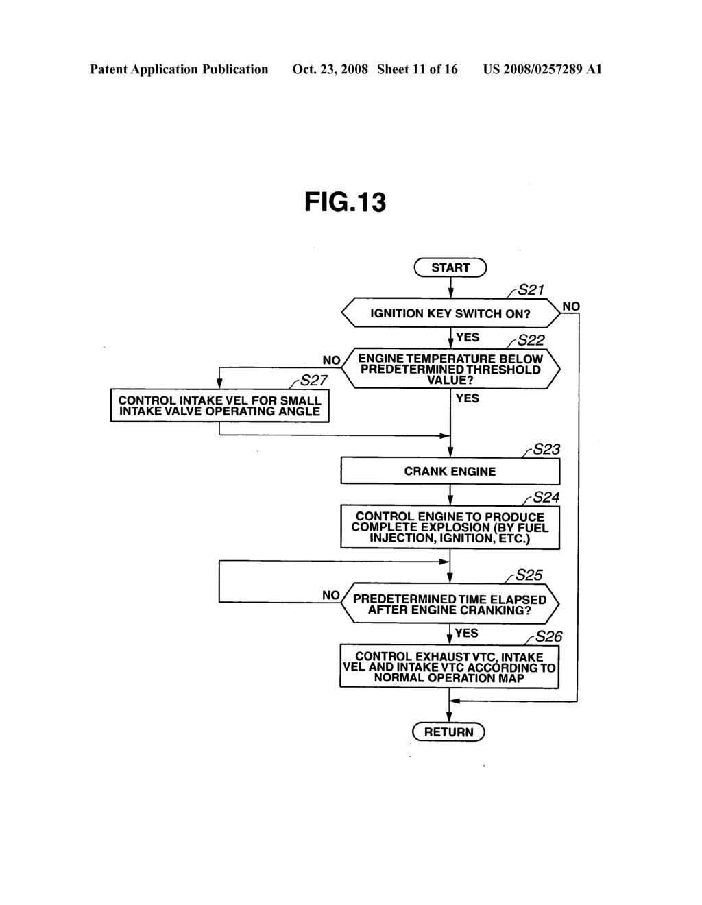 Variable valve actuating apparatus for internal combustion engine - diagram, schematic, and image 12