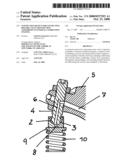 Connection device for connecting rocker, valve or injection assemblies in internal combustion engines diagram and image