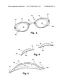 Optically corrected soft eyewear for protection and hydration of eyes diagram and image