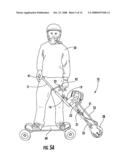 LIGHTWEIGHT PROPULSION DEVICE FOR PROVIDING MOTIVE FORCE TO A SKATE EQUIPMENT USER diagram and image