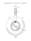 LIGHTWEIGHT PROPULSION DEVICE FOR PROVIDING MOTIVE FORCE TO A SKATE EQUIPMENT USER diagram and image