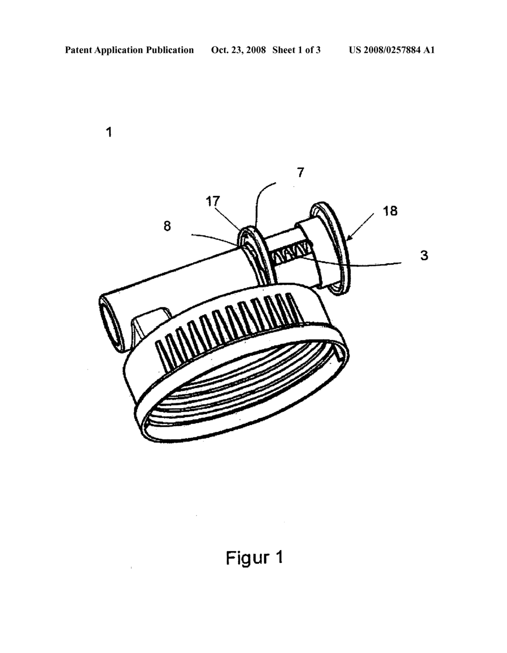 Cap for a Receptacle - diagram, schematic, and image 02