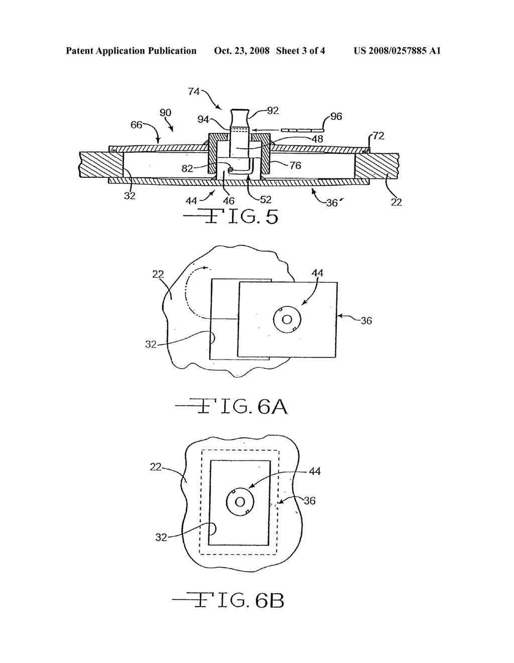 Access port clamp cover - diagram, schematic, and image 04