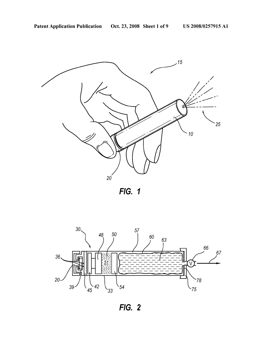 Gas Generation Dispenser Apparatus and Method for On-Demand Fluid Delivery - diagram, schematic, and image 02