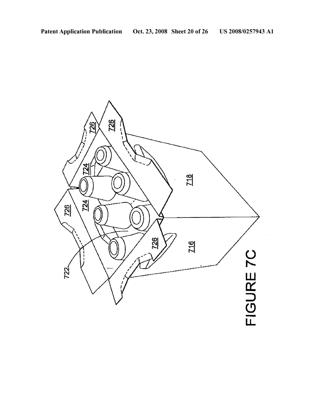 Carton and Carton Blank with Reinforced Handle Structure - diagram, schematic, and image 21