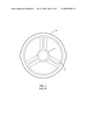 Plumbing valve with undulating disk surface diagram and image