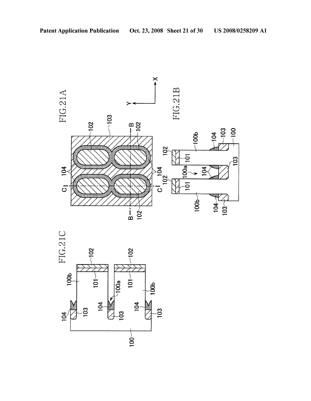 SEMICONDUCTOR DEVICE AND MANUFATURING METHOD THEREOF - diagram, schematic, and image 22