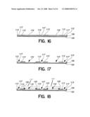 Partially patterned lead frames and methods of making and using the same in semiconductor packaging diagram and image