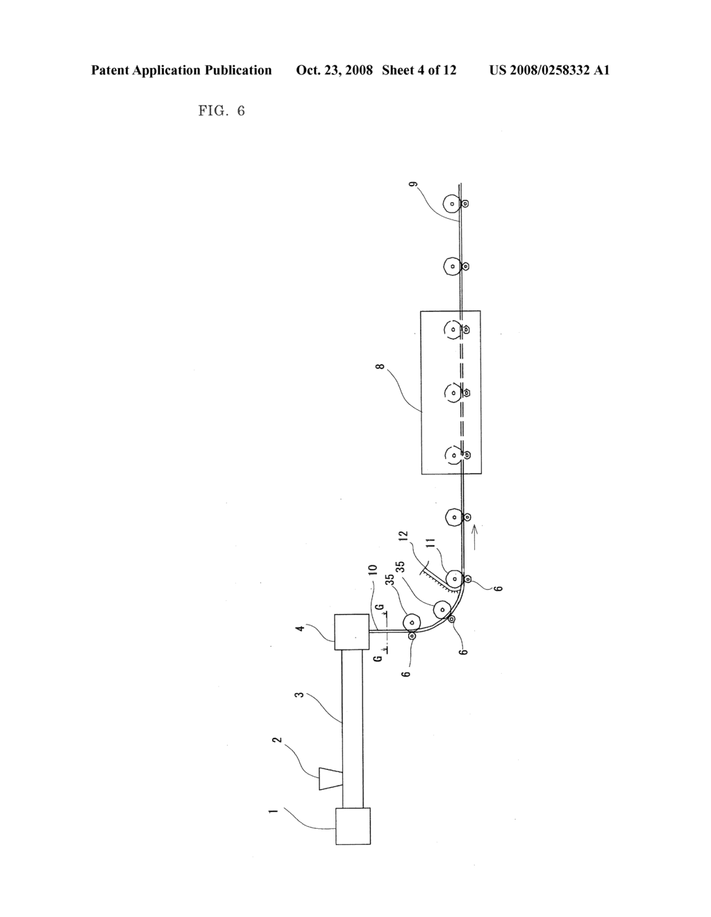 Apparatus for Manufacturing Moving Hand-Rail of Passenger Conveyer and Method for Manufacturing Moving Hand-Rail - diagram, schematic, and image 05