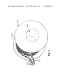 FESTOONED TRIM CLIP SYSTEM AND METHOD FOR ATTACHING FESTOONED CLIPS TO A SUBSTRATE diagram and image