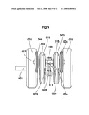 Hybrid Combination of Rubber Track with Road Wheels for a Vehicle diagram and image