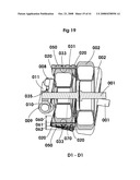 Hybrid Combination of Rubber Track with Road Wheels for a Vehicle diagram and image