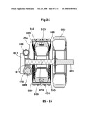 Hybrid Combination of Rubber Track with Road Wheels for a Vehicle diagram and image