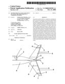 Method for evaluating the effect of an electric discharge on a composite material diagram and image