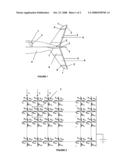 Method for evaluating the effect of an electric discharge on a composite material diagram and image