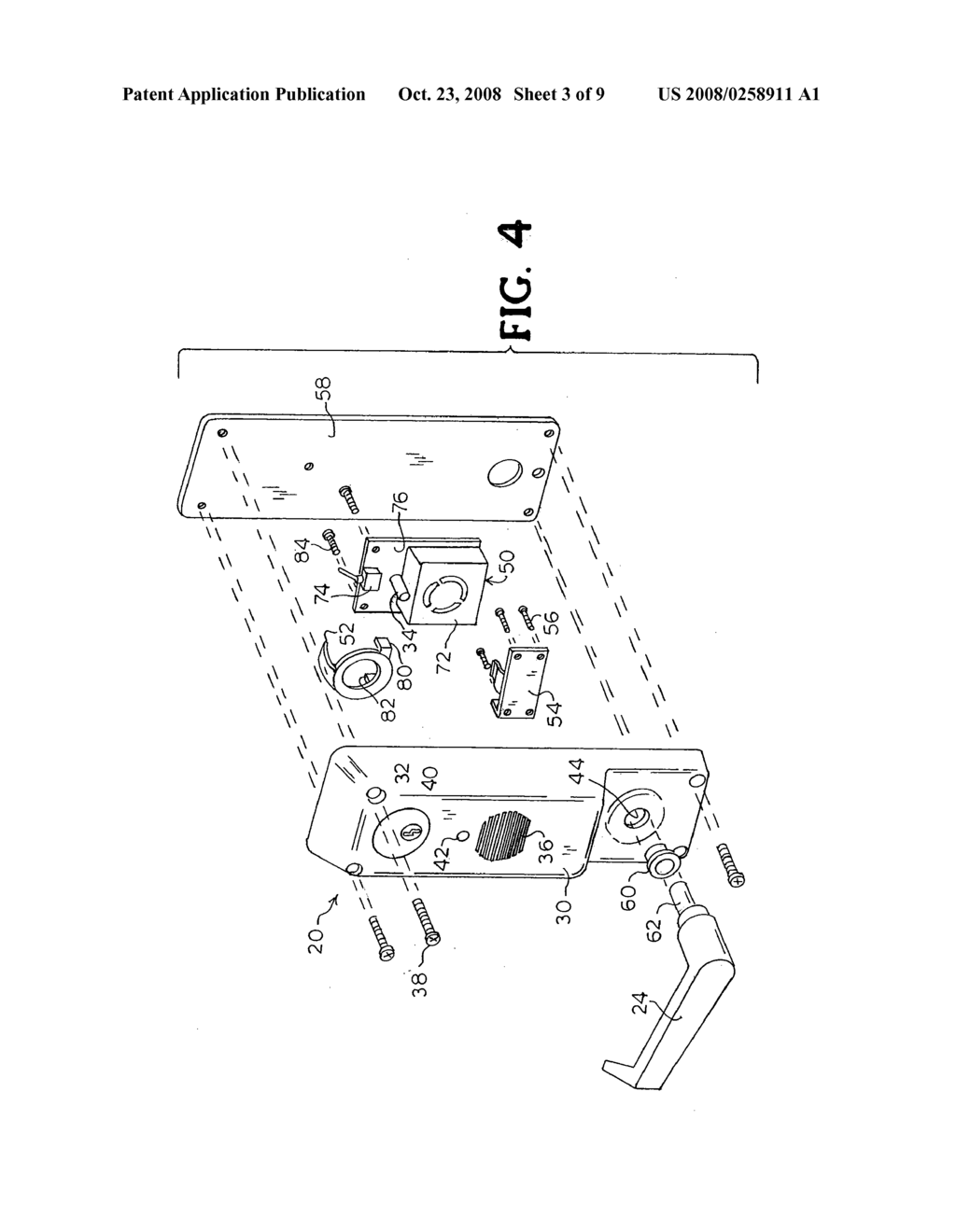 EXIT ALARM ESCUTCHEON - diagram, schematic, and image 04