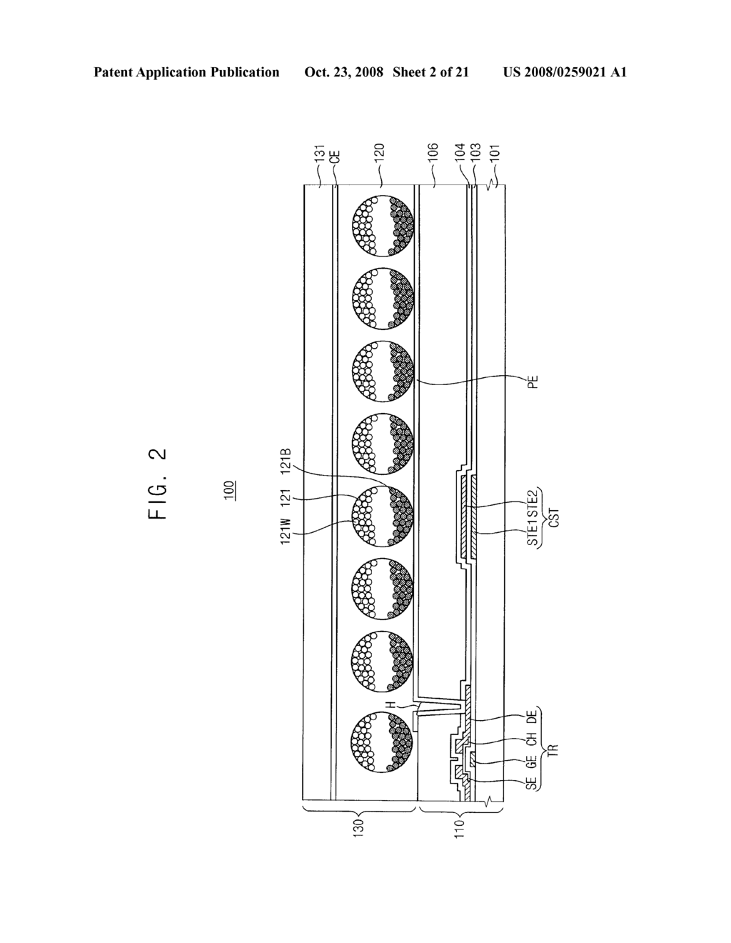 METHOD OF DISPLAYING AN IMAGE AND ELECTROPHORETIC DISPLAY DEVICE FOR PERFORMING THE SAME - diagram, schematic, and image 03