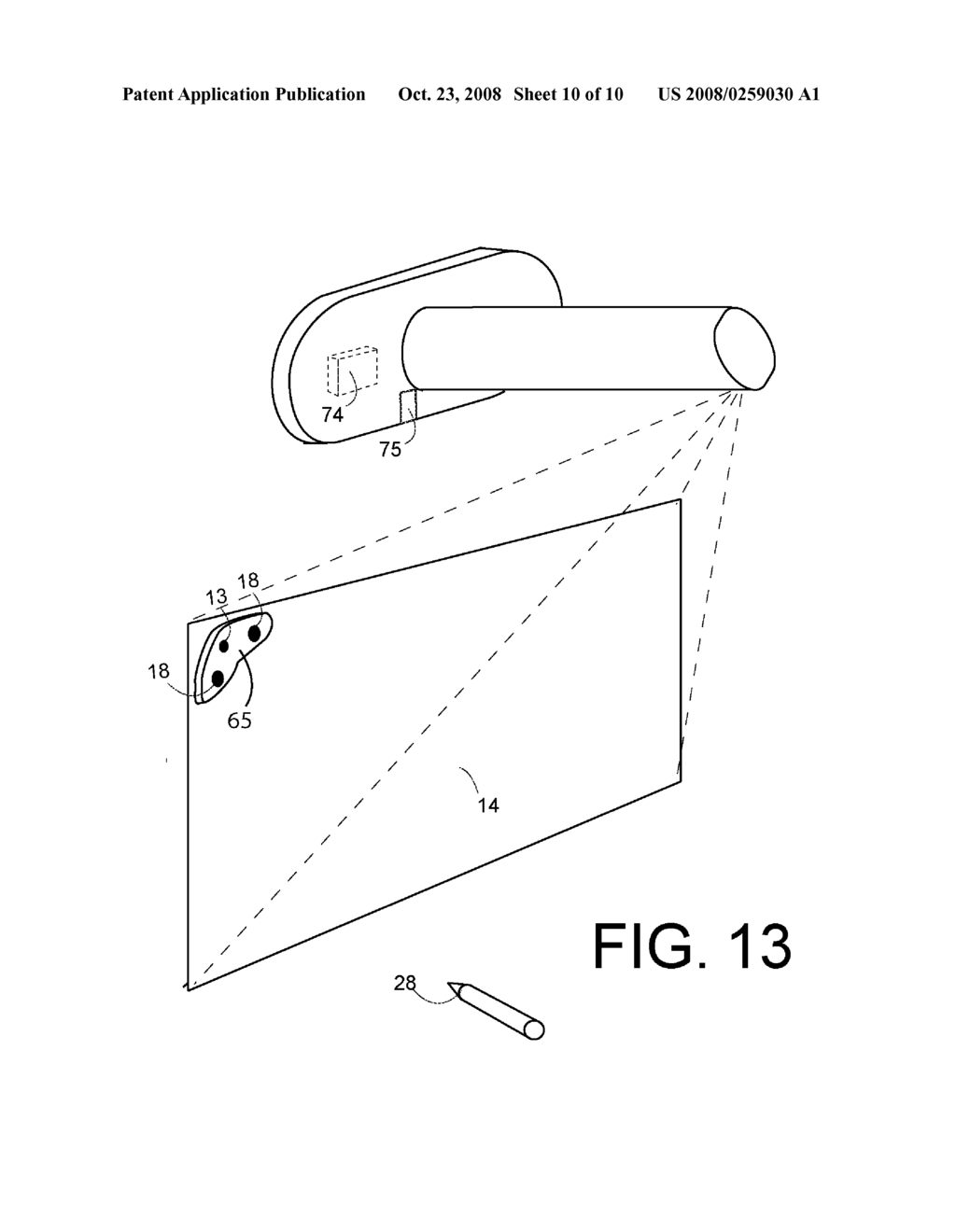 Pre-assembled part with an associated surface convertible to a transcription apparatus - diagram, schematic, and image 11