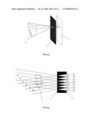 Stereoscopic Display Device with Liquid Crystal Shutter Light Filter for Naked Eye Viewing and a Display Method Thereof diagram and image