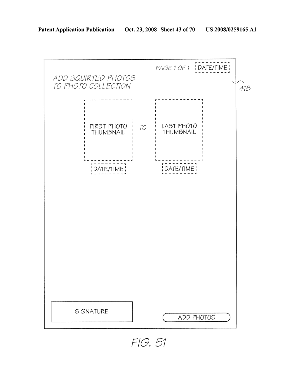 CAMERA HAVING PRINTER FOR PRINTING INTERACTIVE INTERFACES - diagram, schematic, and image 44