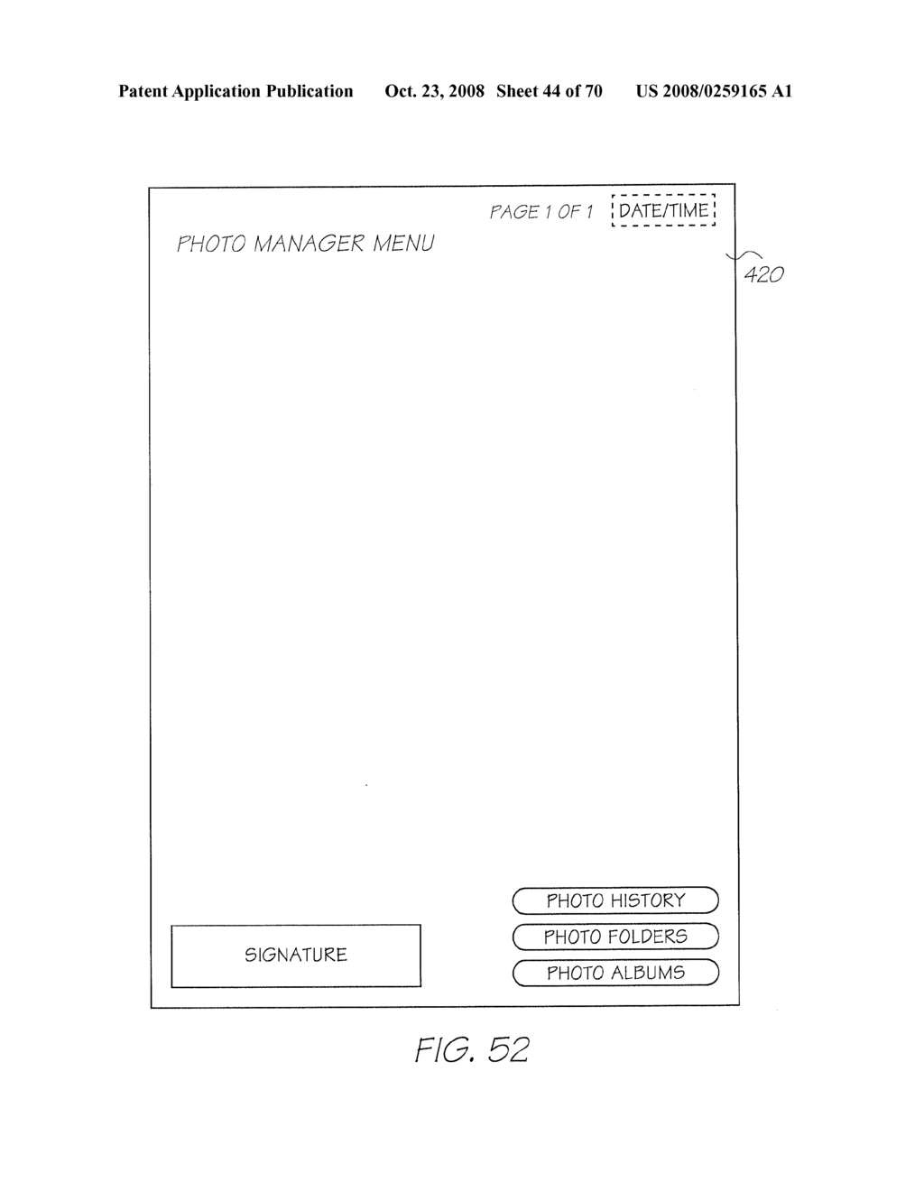 CAMERA HAVING PRINTER FOR PRINTING INTERACTIVE INTERFACES - diagram, schematic, and image 45