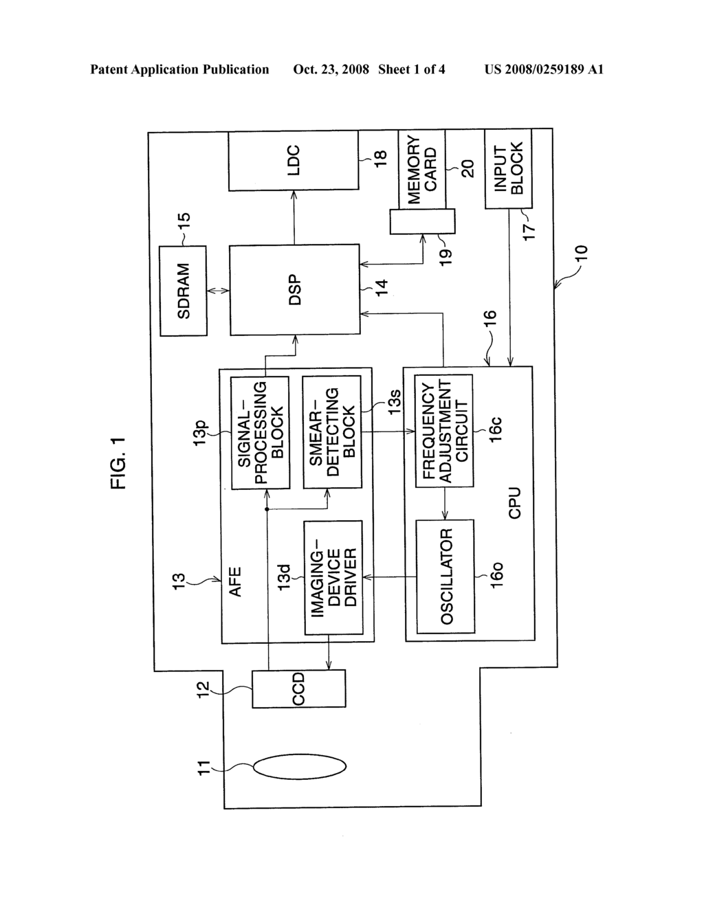 IMAGING-DEVICE DRIVING SYSTEM - diagram, schematic, and image 02