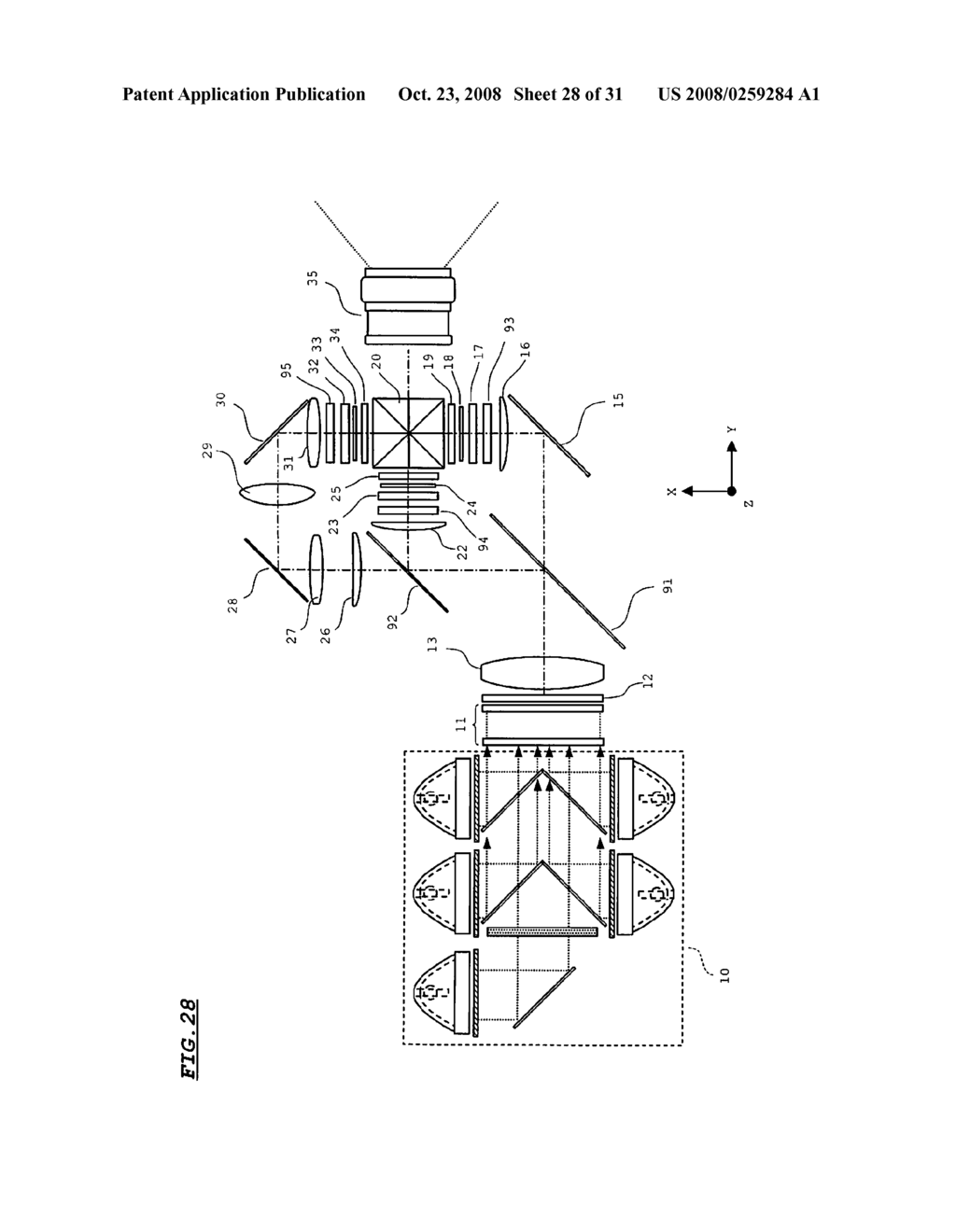 ILLUMINATION DEVICE AND PROJECTION VIDEO DISPLAY DEVICE - diagram, schematic, and image 29