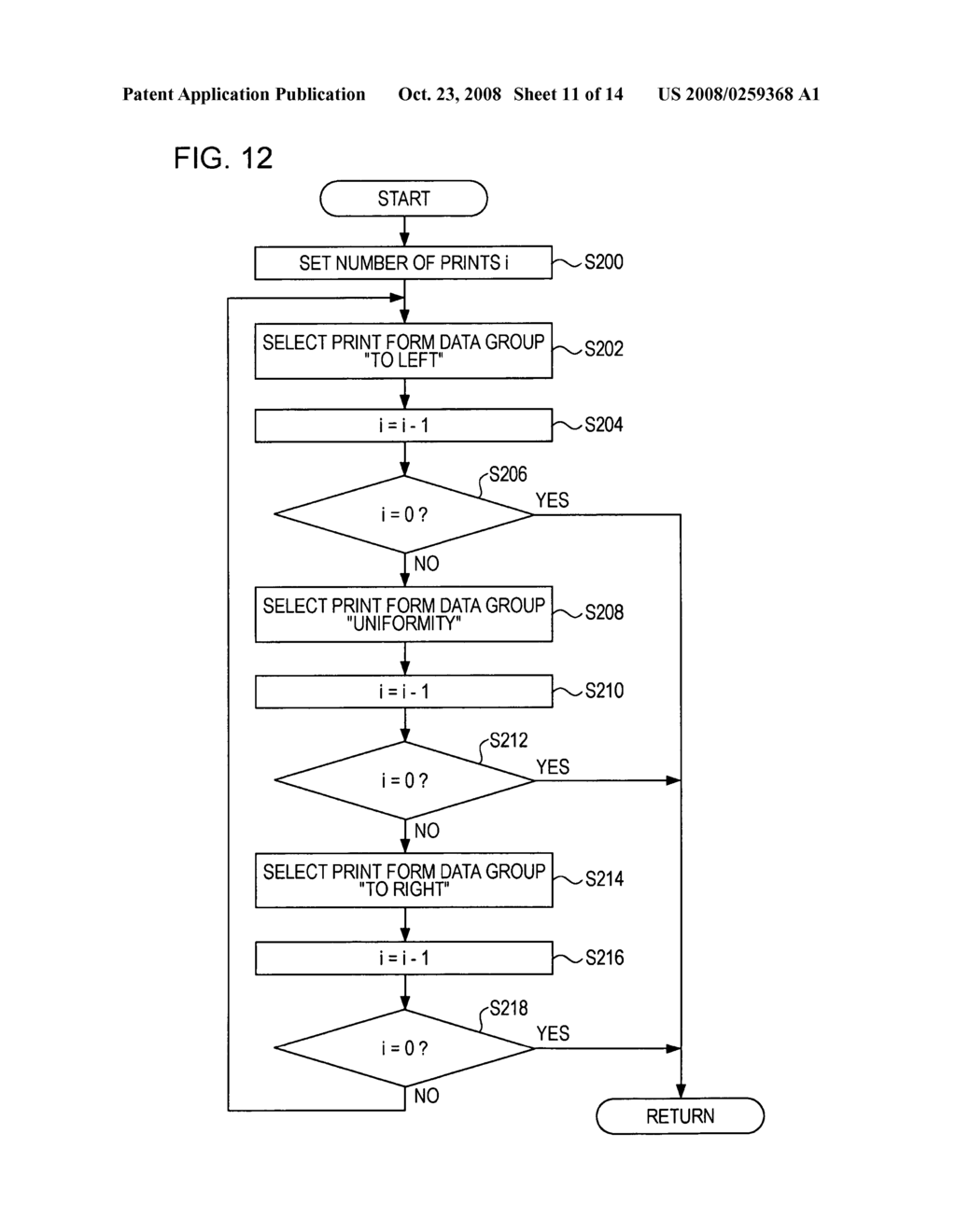 Printer, Printing program, and printing method - diagram, schematic, and image 12