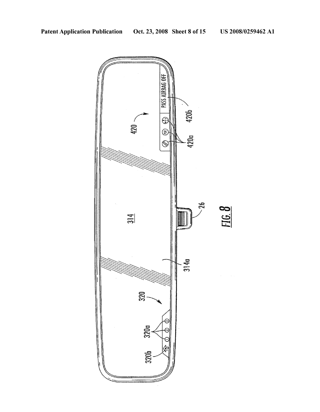 MIRROR ASSEMBLY FOR VEHICLE - diagram, schematic, and image 09