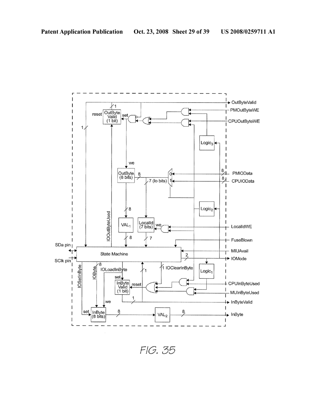 Print Engine Having Authentication Device For Preventing Multi-Word Memory Writing Upon Power Drop - diagram, schematic, and image 30